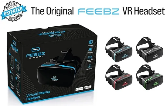 FEEBZ Store VR Headset for iPhone & Android