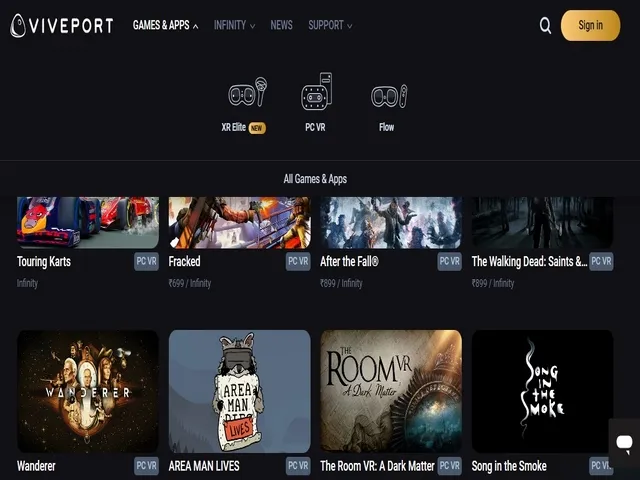 Viveport VR Apps & Games