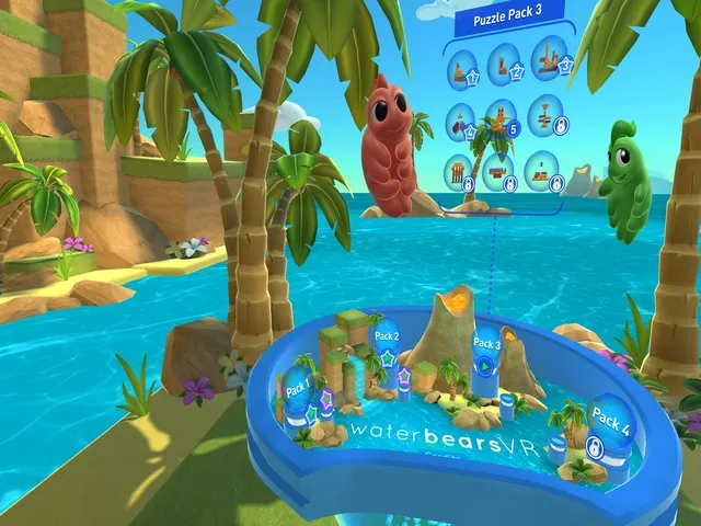 Water Bears VR Games for Beginners