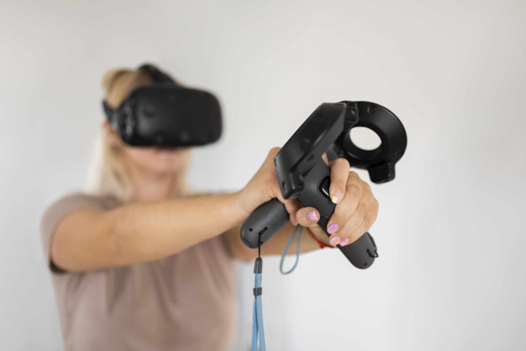 how to charge vr controllers