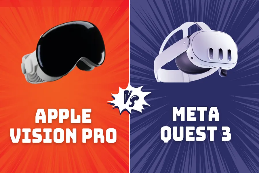 Apple Vision Pro vs Meta Quest 3