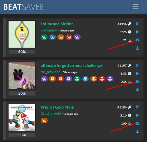 BeatSaver OneClick Install