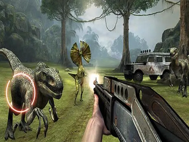 Dino VR Shooter - Dinosaur Hunter Jurassic Island