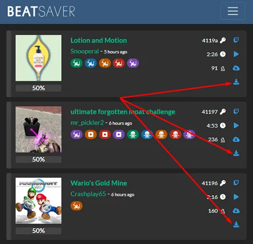 Download BeatSaver Songs