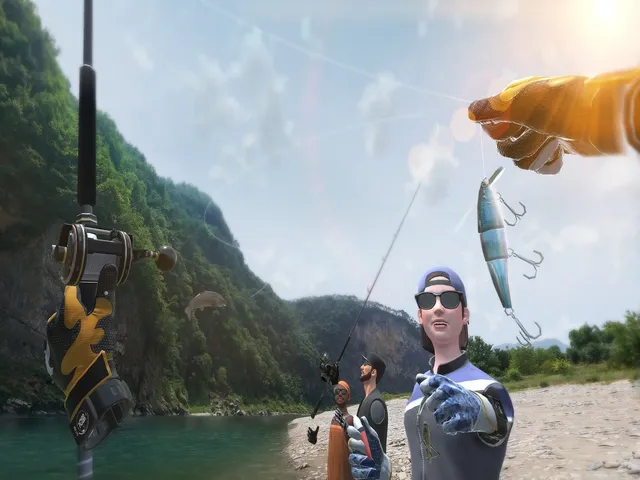 Real VR Fishing