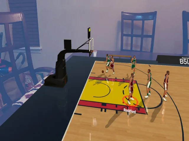 Tabletop Basketball AR
